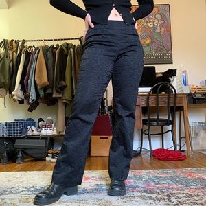 Bootcut Embroidered Slacks